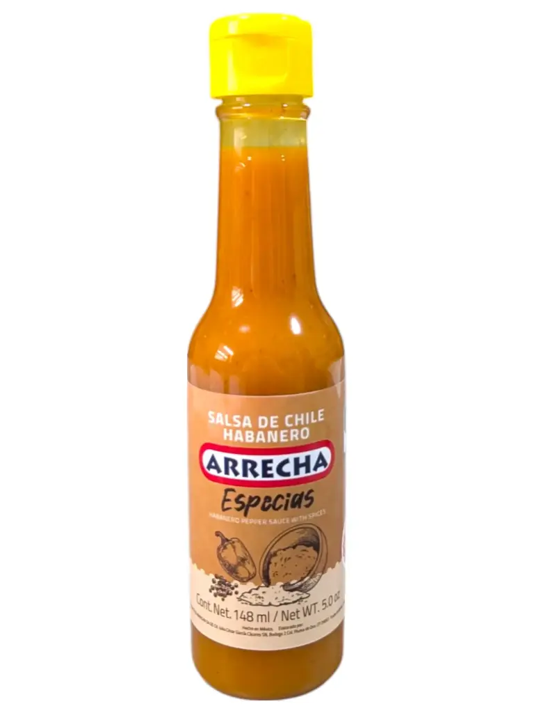Salsa Arrecha Especias Naranja 148 ml